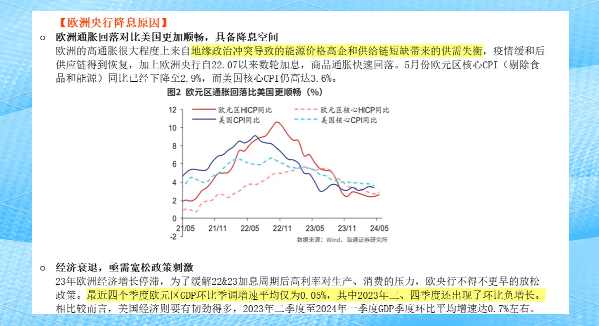 欧洲央行或再度降息应对经济不确定性