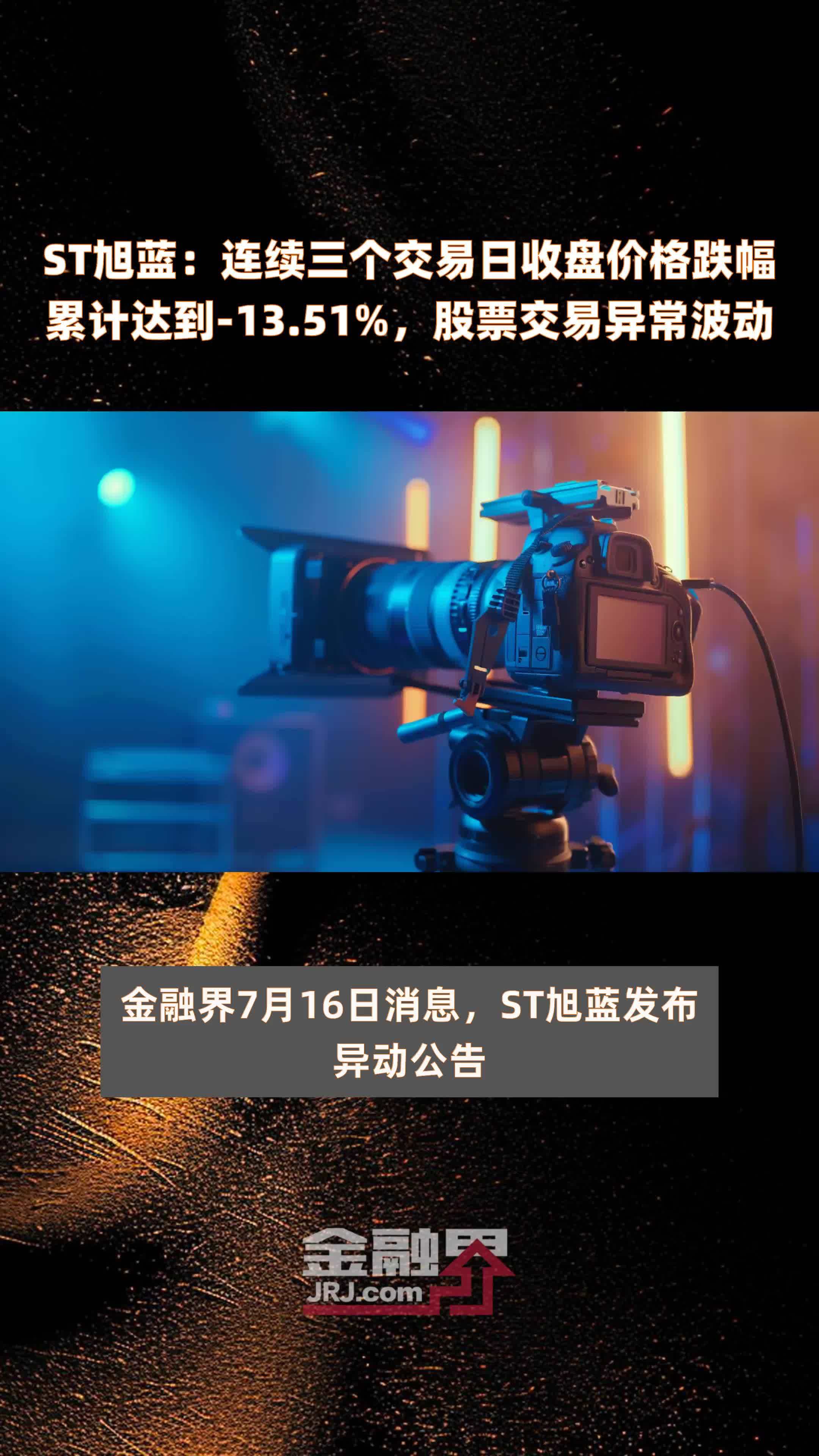 三次被立案调查 *ST旭蓝重组重整无门