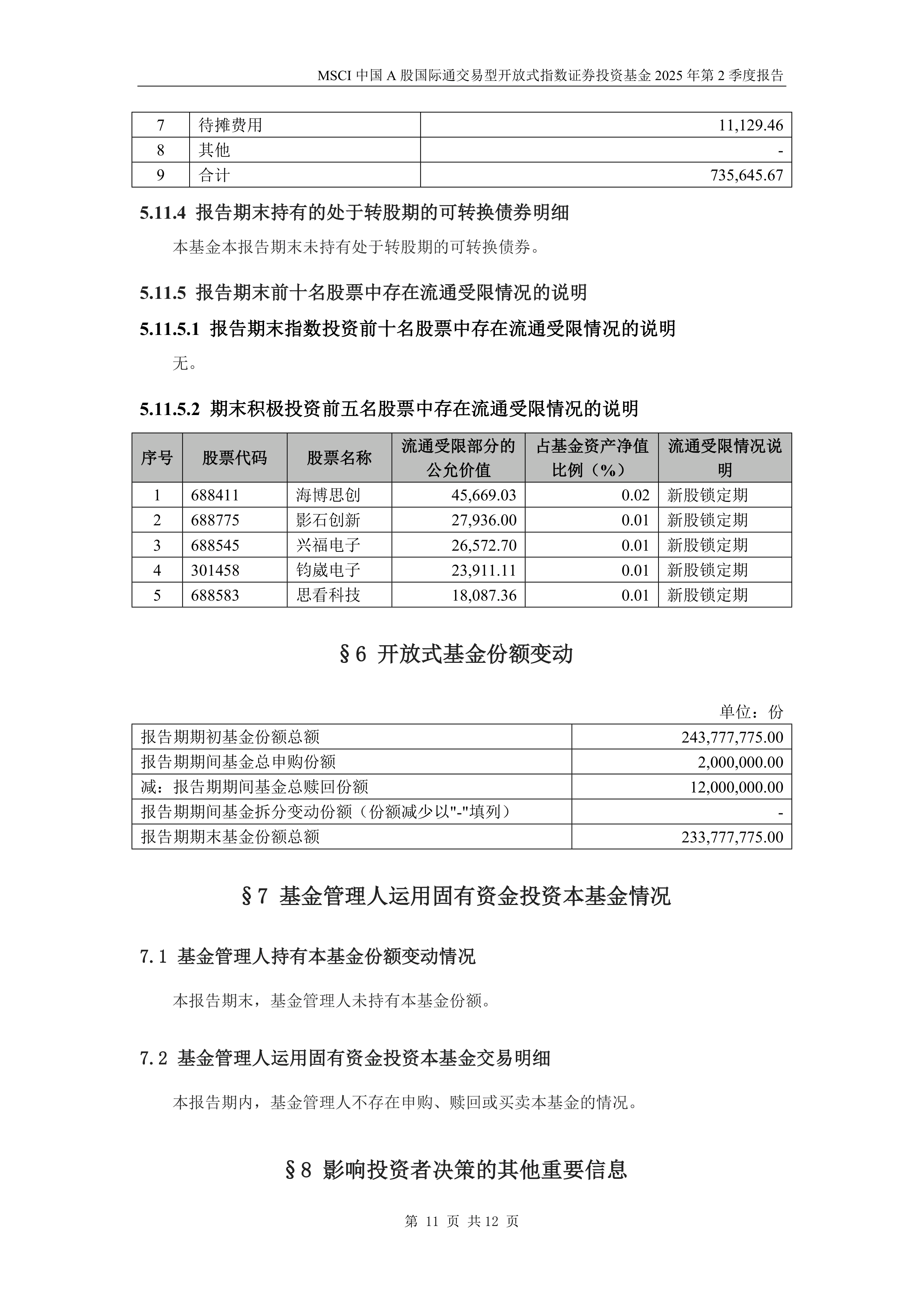 MSCI中国指数季度调整 新纳入5只A股