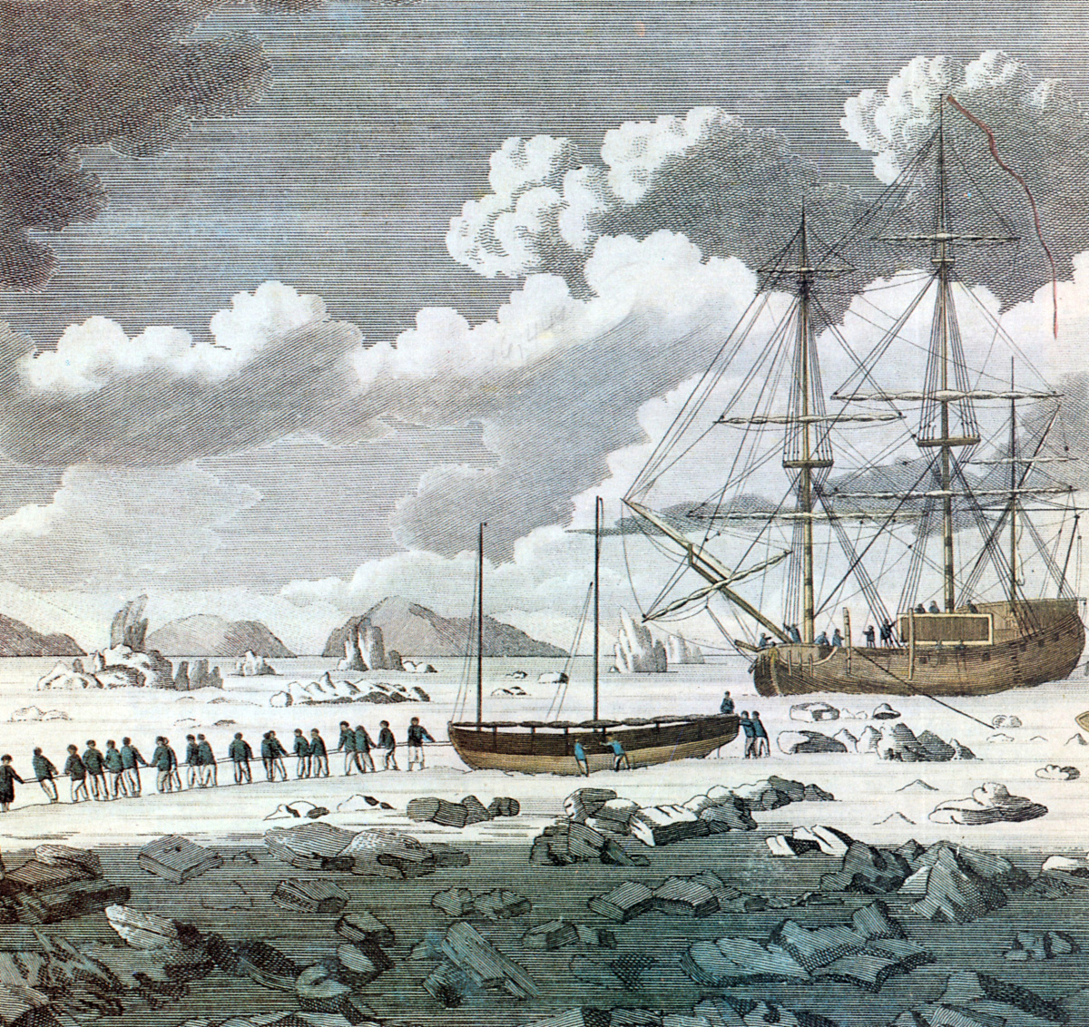 中欧北极快航航线首艘货船抵达英国