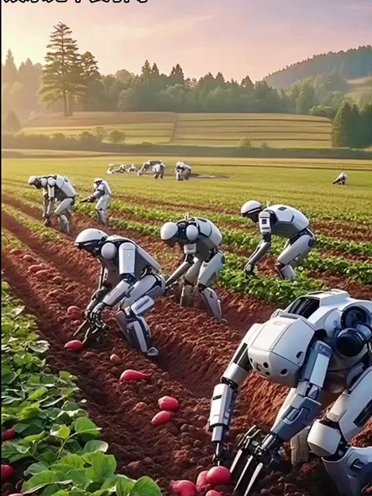 机器人采摘无人机运送 科技绘就农业丰收新图景