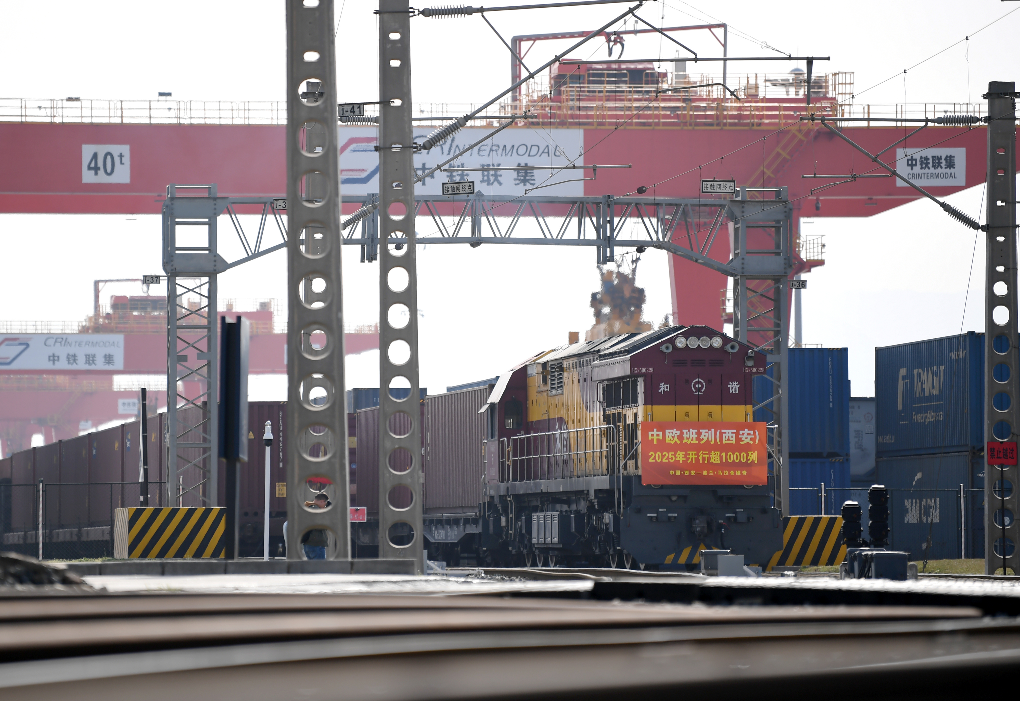 2025年浙江中欧班列累计发送超1200列